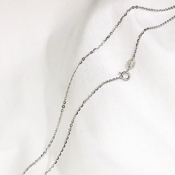 O Chain Necklace 純銀項鍊