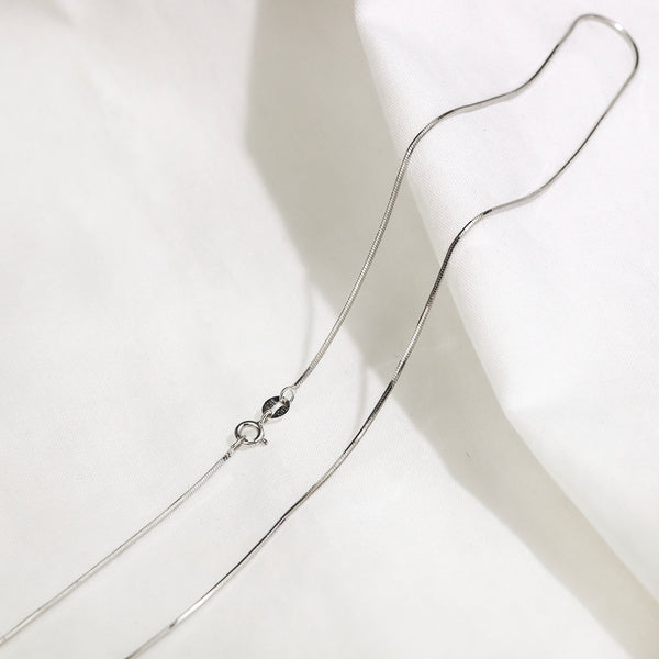 S Chain Necklace 純銀項鍊
