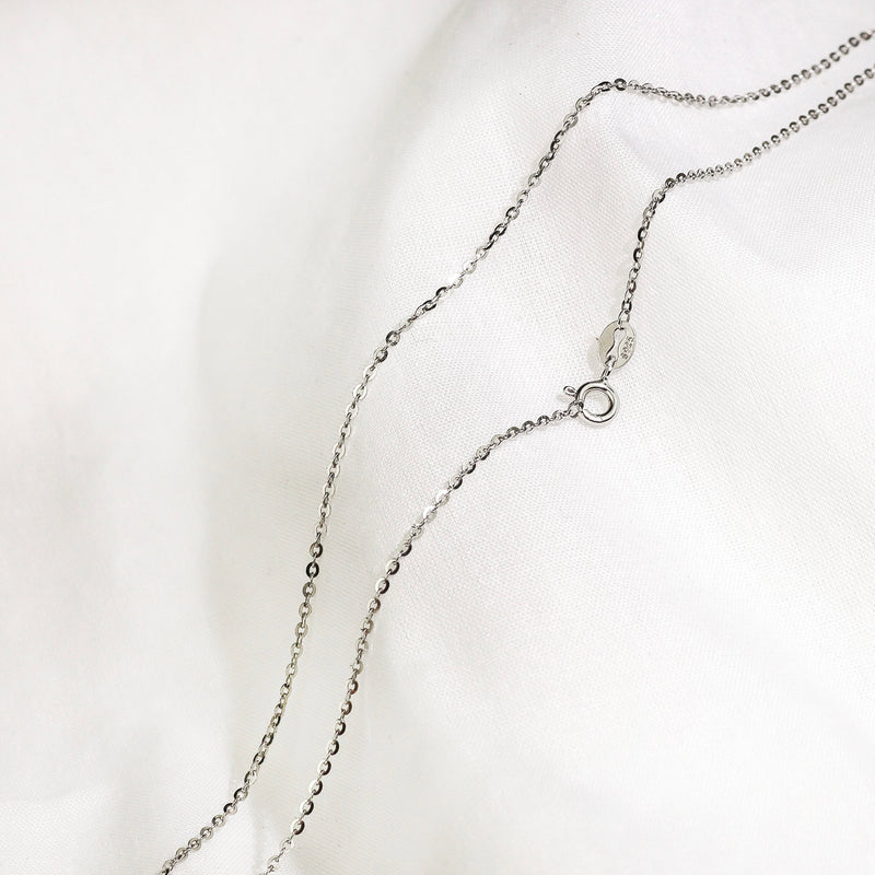 O Chain Necklace 純銀項鍊